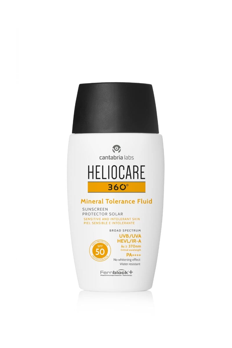 Heliocare 360 Mineral Tolerance Fluid Spf 50 Sunblock