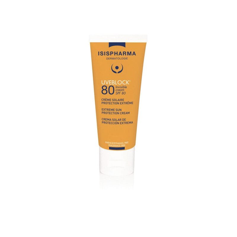 إيزيس فارما يوف بلوك كريم بعامل حماية SPF 80 (غير مرئي)
