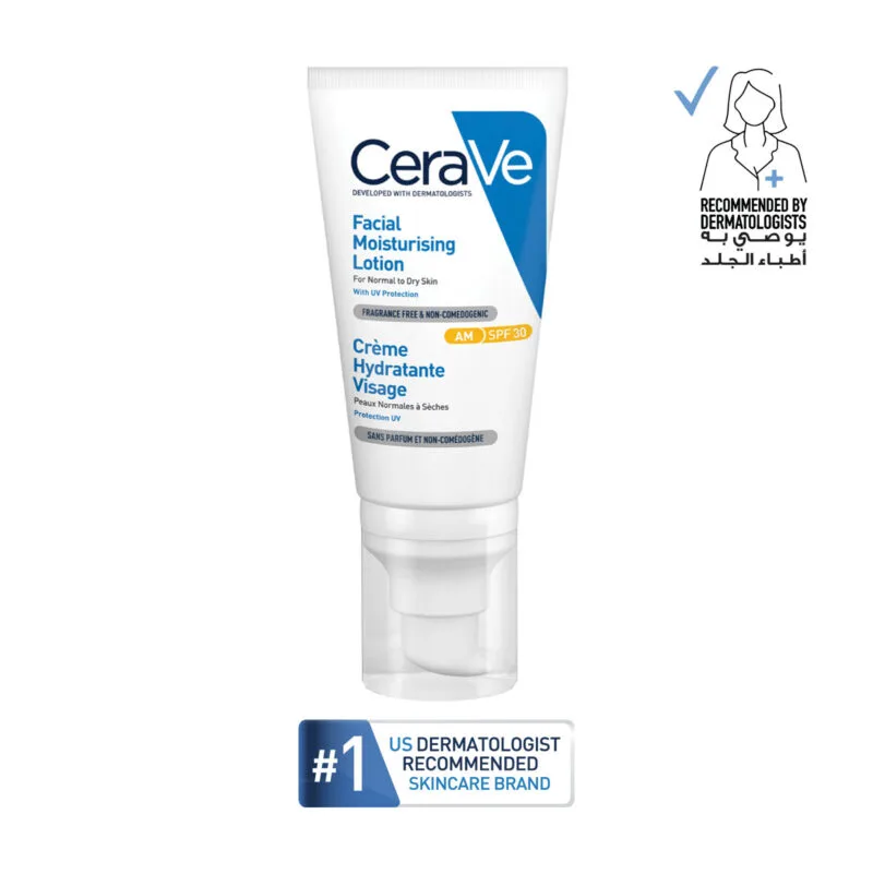 CeraVe AM Facial Moisturizing Lotion SPF25 with Hyaluronic Acid 52 ml