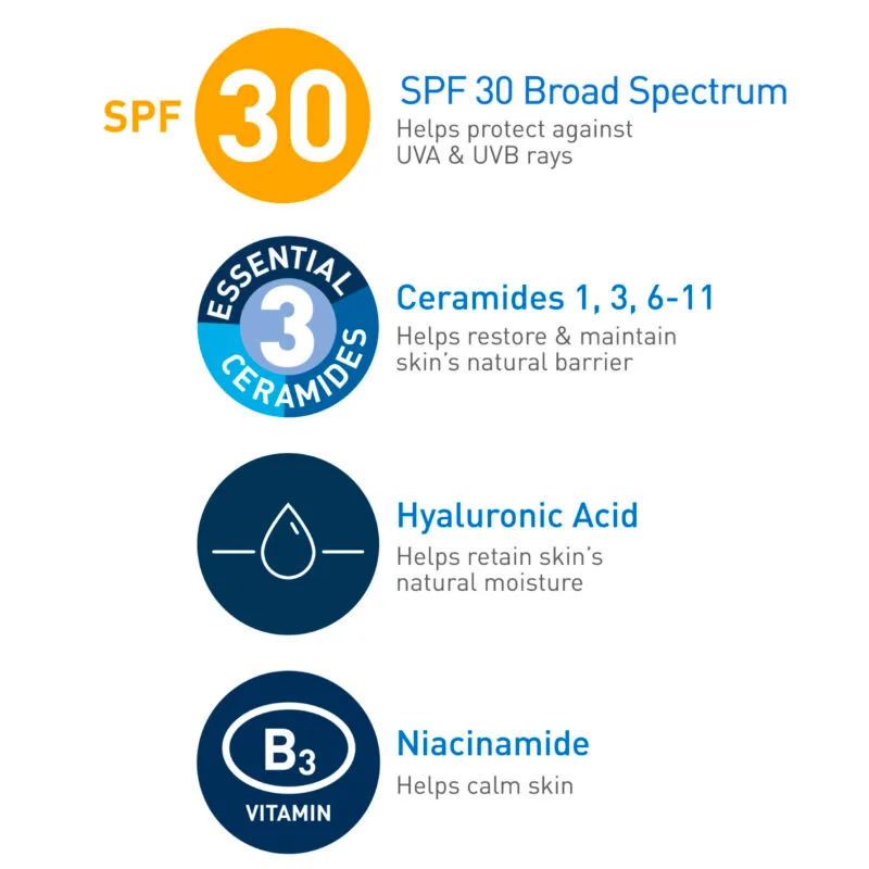 CeraVe AM Facial Moisturizing Lotion SPF25 with Hyaluronic Acid 52 ml - Image 6