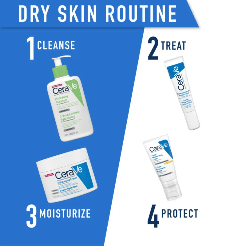 CeraVe Moisturizing Cream for Dry Skin with Hyaluronic Acid - Image 2