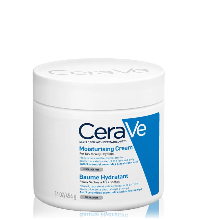 CeraVe Moisturizing Cream for Dry Skin with Hyaluronic Acid - Image 3