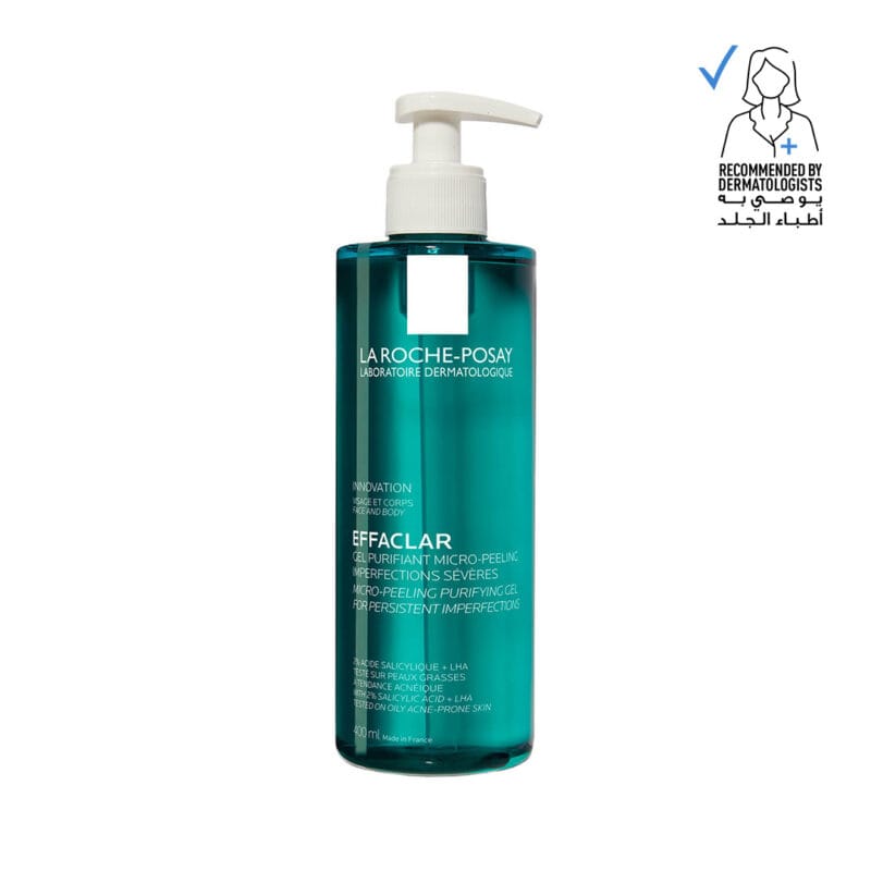 La Roche-Posay Effaclar Micropeeling Cleansing Gel with Salicylic Acid For Oily Skin