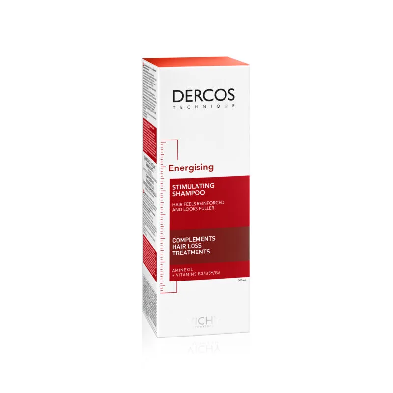 Vichy Dercos Energising Anti Hair Fall Shampoo with Aminexil 200 ml - Image 2