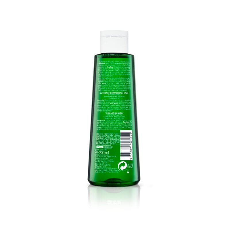 Vichy Normaderm Pore Tightening Toner for Oily/Acne Skin with Salicylic and Glycolic acid 200 ml - Image 2
